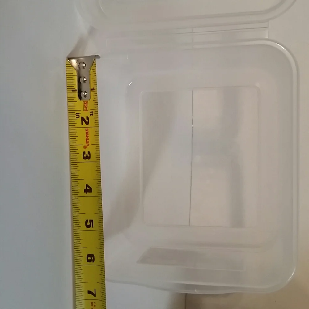 6 Sterilite Flip Top Storage Tubs Boxes
